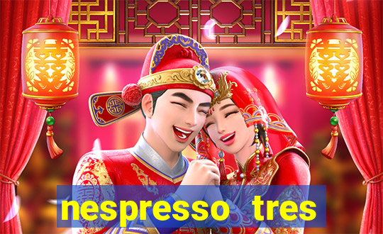 nespresso tres luzes piscando